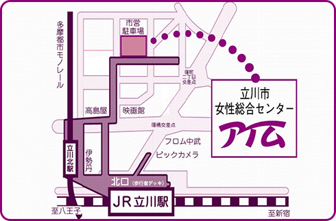 アイムホールマップ